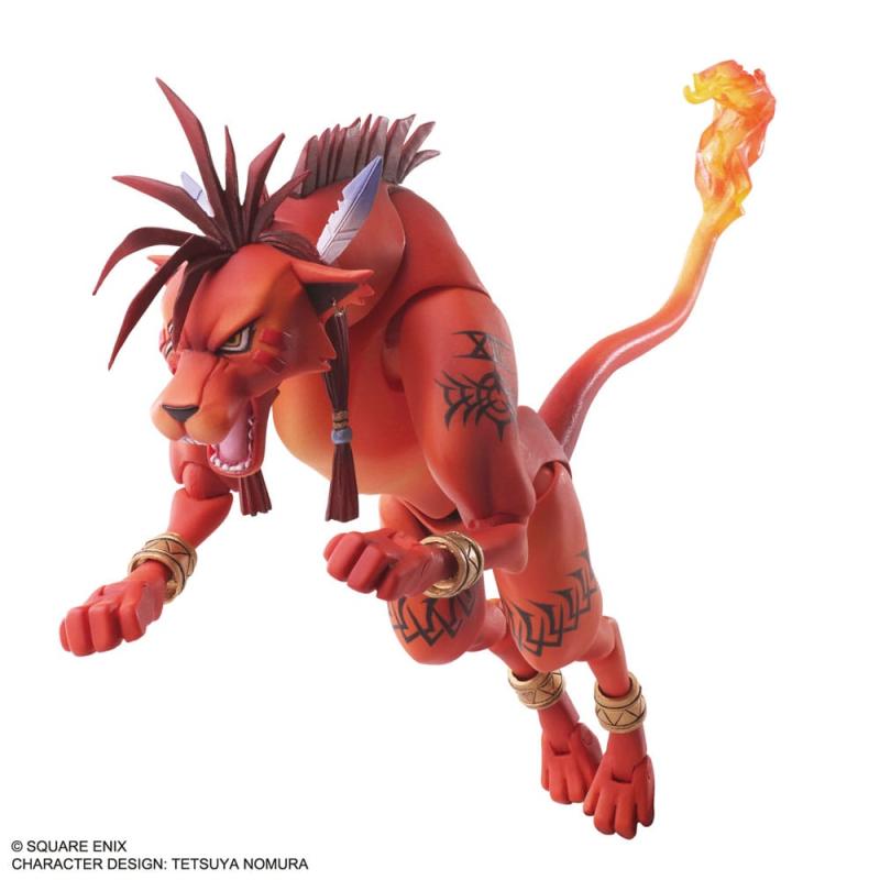 Final Fantasy VII Bring Arts Action Figure Red13 17 cm