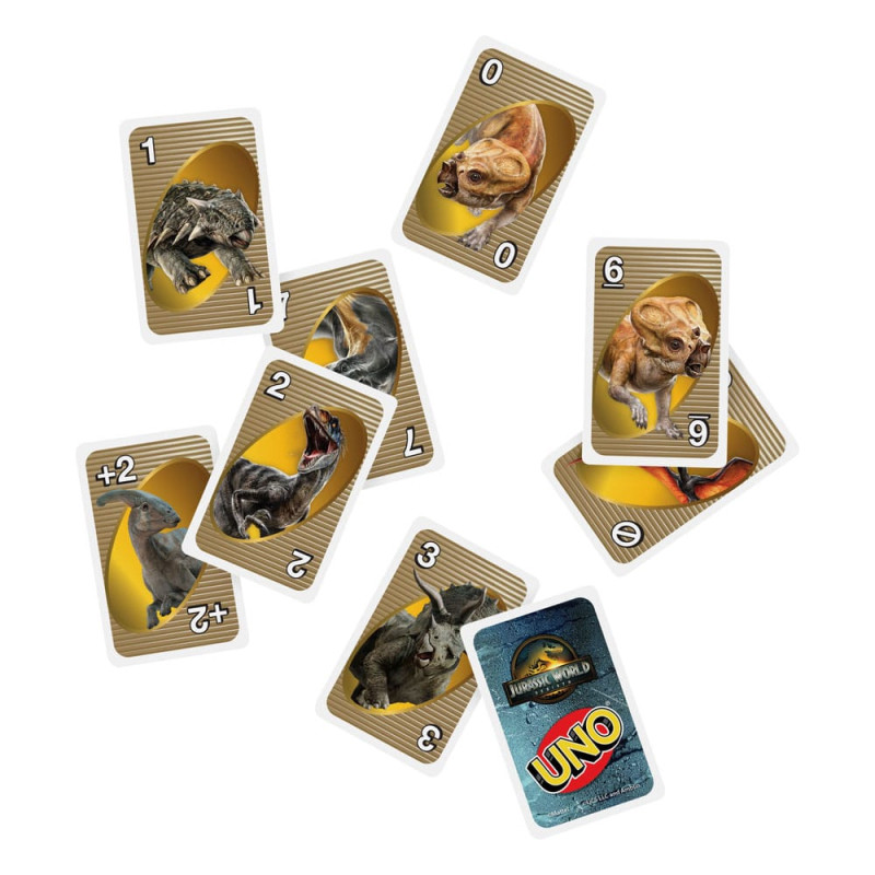 Jurassic World Rebirth UNO Card Game 6