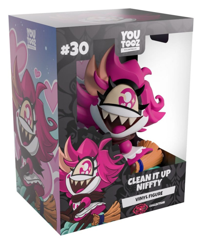 Hazbin Hotel Vinyl Figure Clean It Up Niffty 13 cm 3
