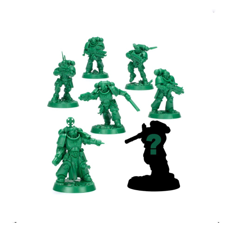 Warhammer Heroes Miniatures Dark Angels Display (8) 5