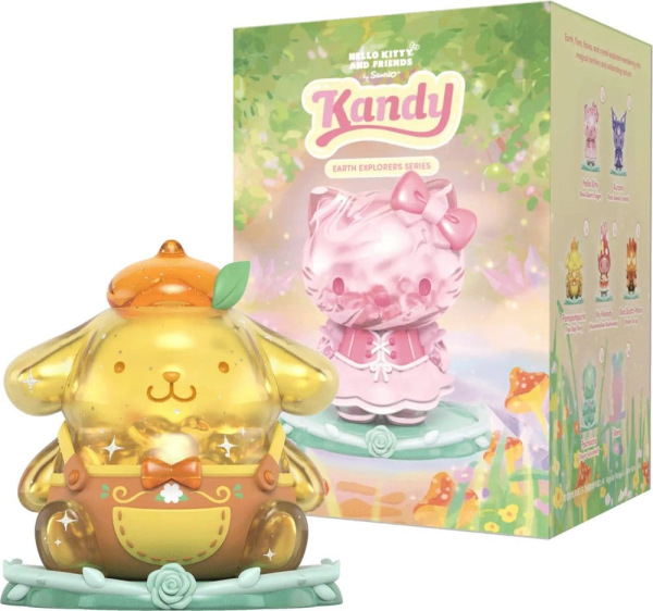 Sanrio Earth Explorer Series Kandy 4 inch Vinyl Figure Blind Box Display (6) 2