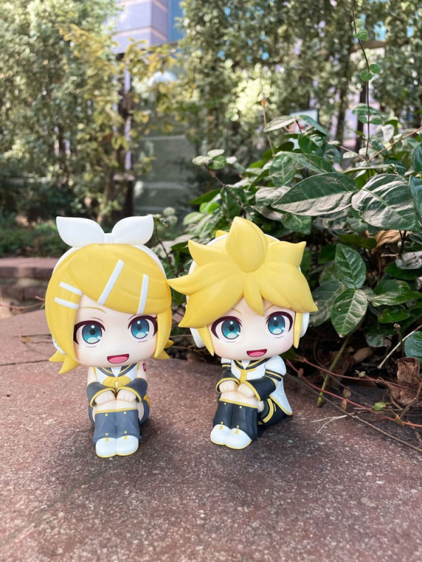 Character Vocal Series: Rin/Len Look Up PVC Statue Hatsune Rin & Len Set (with gift) 11 cm 4