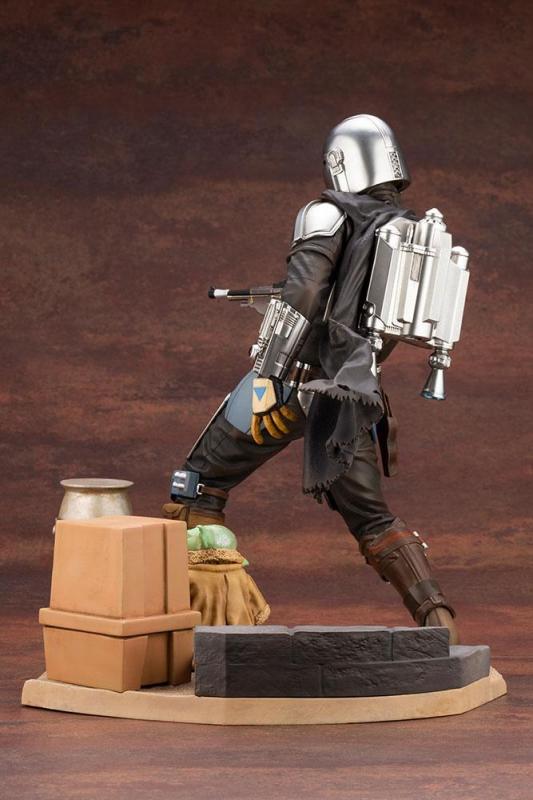 Star Wars The Mandalorian: Mandalorian & The Child - ARTFX Statue 1/7 - Kotobukiya