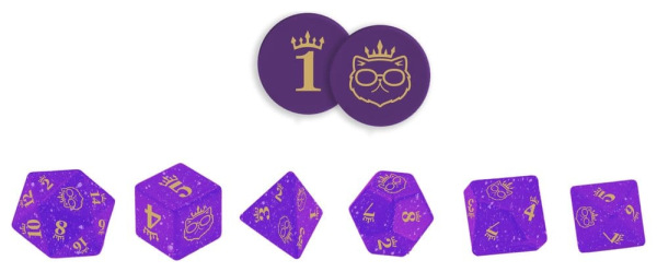 Dungeon Crawler Carl Dice Set Princess Donut’s Enchanted Crown 1