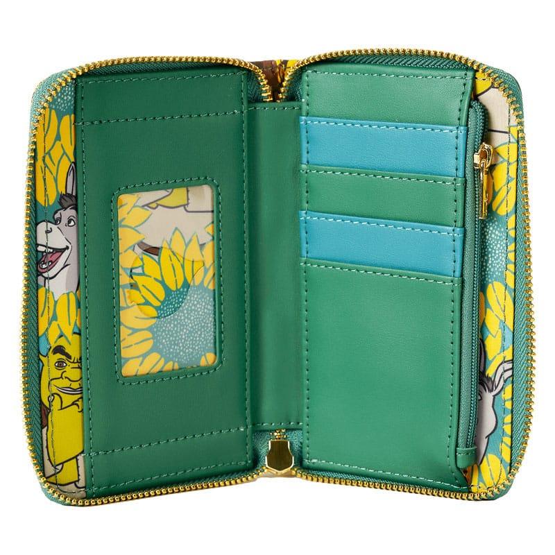 Dreamworks by Loungefly Wallet Shrek & Donkey Sunflower Field 4