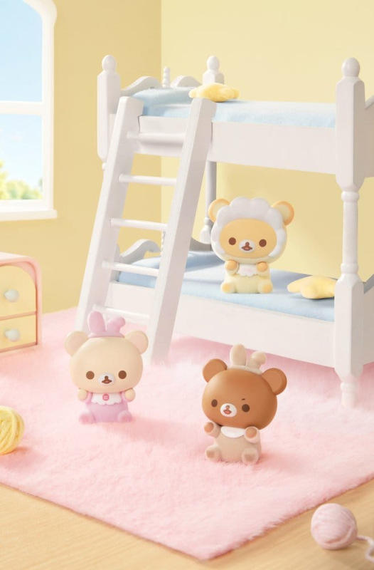 Rilakkuma Nuonuo Baby Series Blind Box Mini Figures Cubby Face Display (4) 5