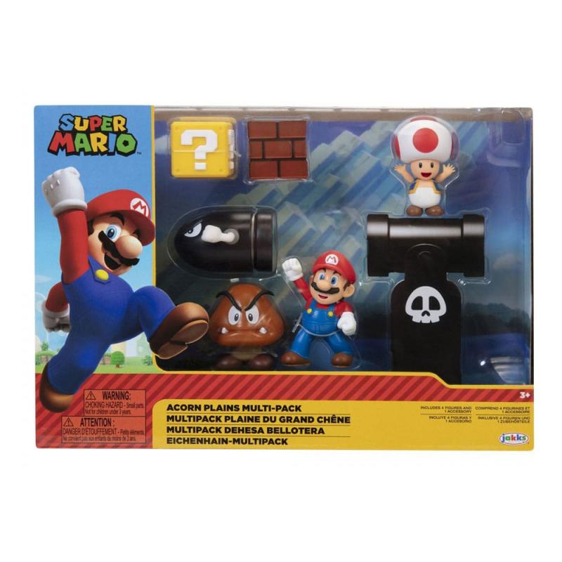 World of Nintendo Super Mario Diorama Set Assortment (6)