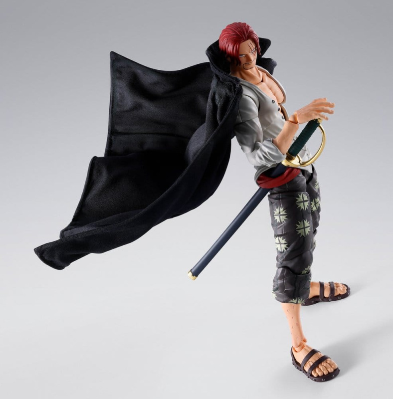 One Piece S.H.Figuarts Action Figure Shanks -Marineford- 17 cm 1