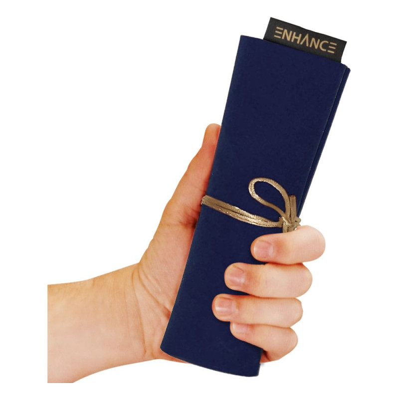 Enhance Tabletop Roll on a Scroll Bag with Dice Blue 3