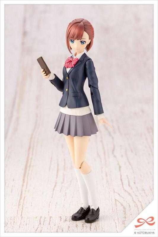 Sousai Shojo Teien Plastic Model Kit 1/10 Koyomi Takanashi Ryobu High School Winter Clothes 15 cm