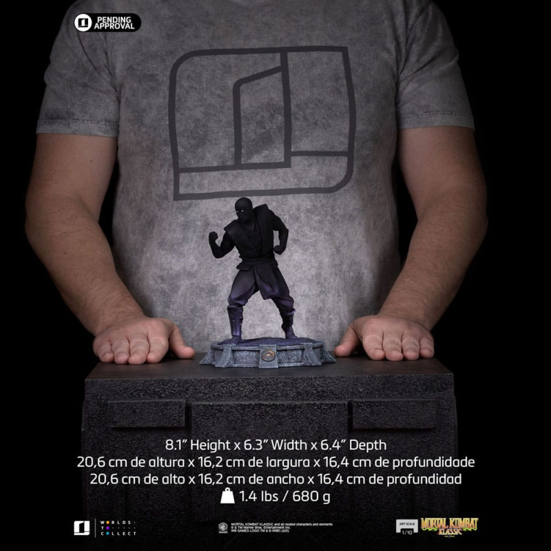 Mortal Kombat Art Scale Statue 1/10 Noob Saibot (Ninjas Collection) heo exclusive 21 cm 1