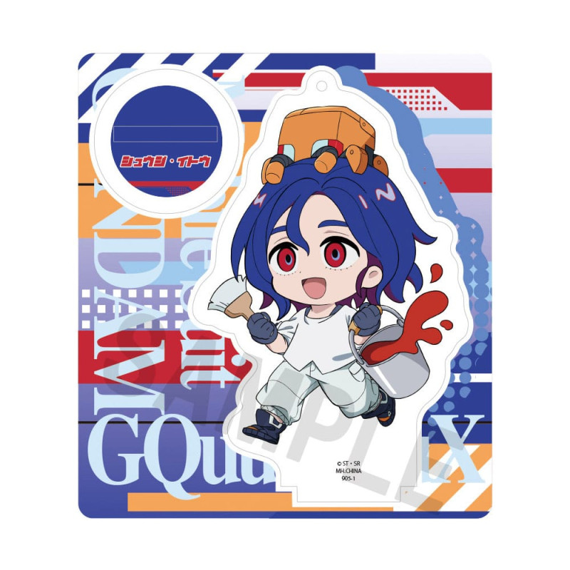 Mobile Suit Gundam GQuuuuuuX TokoToko Acrylic Figure 9 cm Display (6) 6