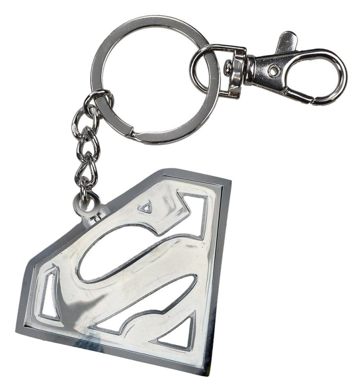 Superman Metal Key Ring Logo 2