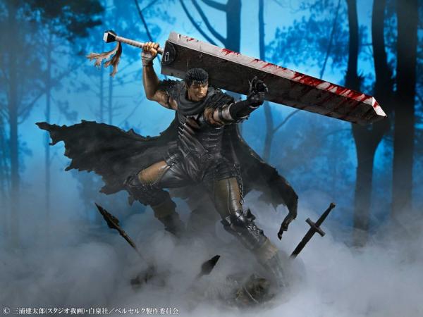 Berserk PVC Statue 1/7 Guts Black Swordsman Ver. 26 cm 14