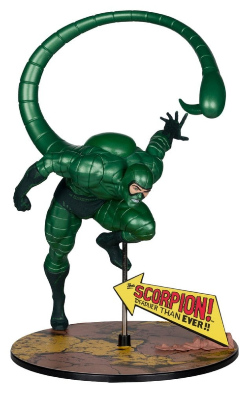 Marvel PVC Statue !/10 Scorpion (Metallic) (The Amazing Spider-Man #318) (Gold Label) 18 cm