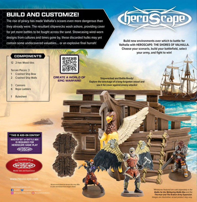 Heroscape Terrain Expansion Shores of Valhalla *English Version* 2