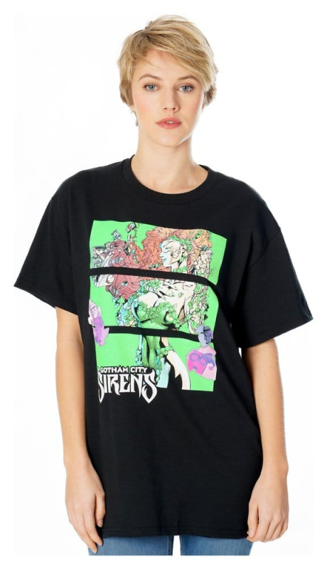 Gotham City Sirens T-Shirt Poison Ivy Sirens Cash Black Size XXL 3