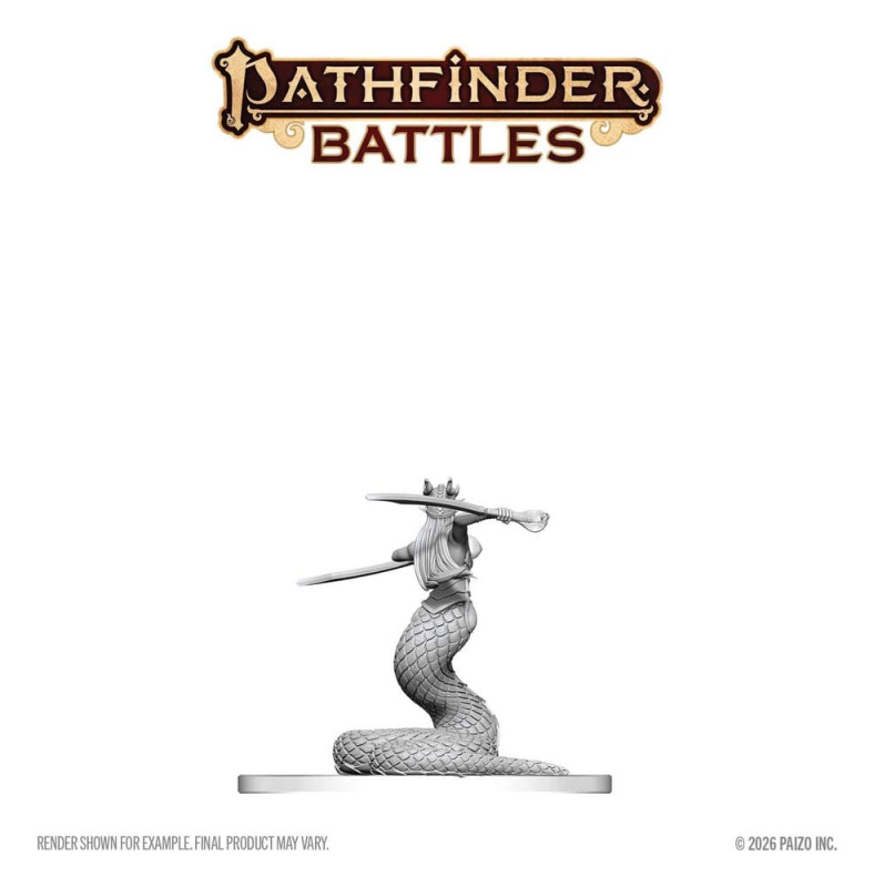 Pathfinder Battles Deep Cuts Unpainted Miniature Lamia Matriarch 13 cm 4