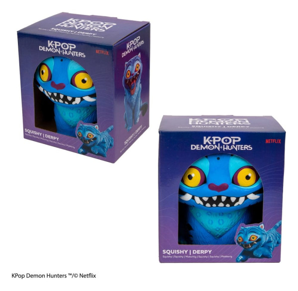 KPop Demon Hunters Squishy Anti Stress Figure Derpy 5