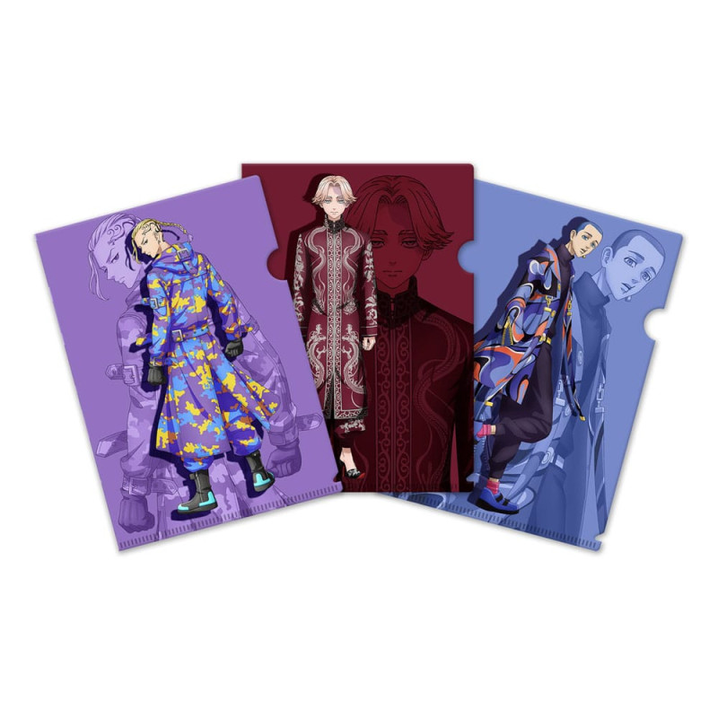 Tokyo Revengers Clearfile 3-Set
