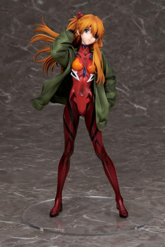 Shin Evangelion Movie PVC Statue 1/7 Shikinami Asuka Langley Hoodie Ver. 23 cm