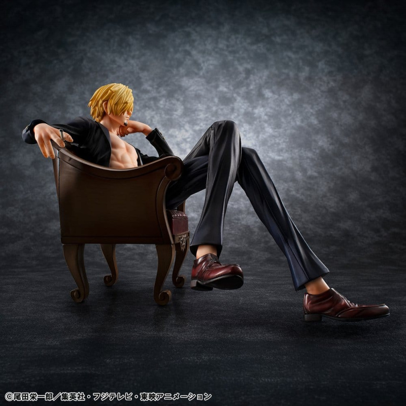 One Piece Portrait.Of.Pirates "S.O.C" PVC Figure Sanji Ver.R 14 cm 4