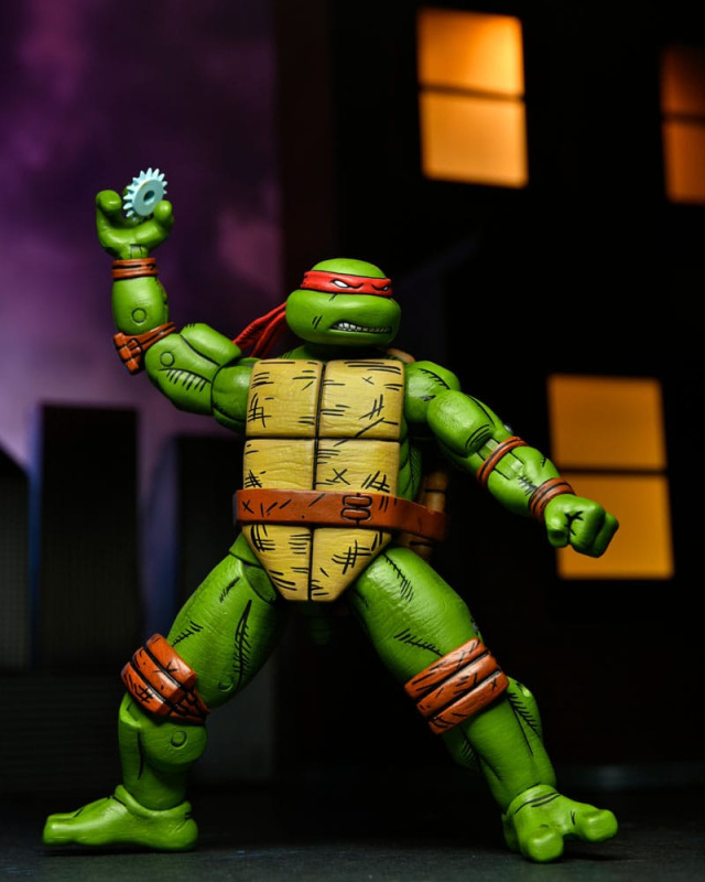 Teenage Mutant Ninja Turtles (Mirage Comics) 4-Pack Action Figures Leonardo, Raphael, Michelangelo, 13