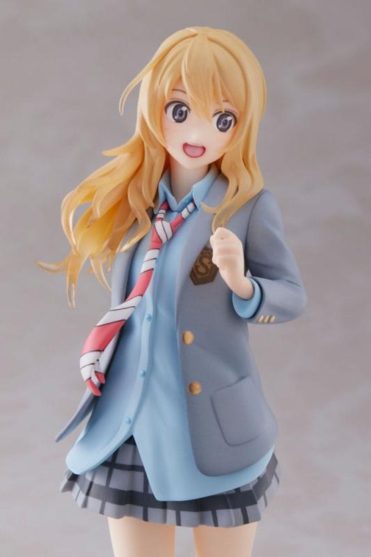 Shigatsu wa Kimi no Uso Coreful PVC Statue Kaori Miyazono School Uniform Ver. 18 cm