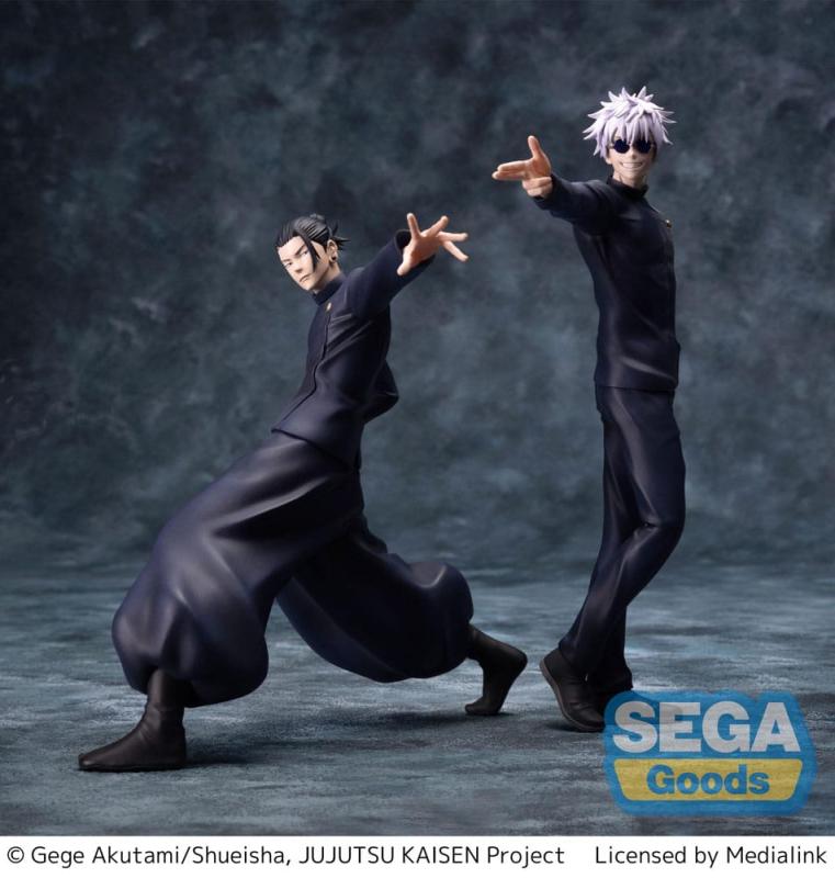 Jujutsu Kaisen Luminasta PVC Statue Kaigyoku/Gyokusetsu "Satoru Gojo" Strong Duo 20 cm