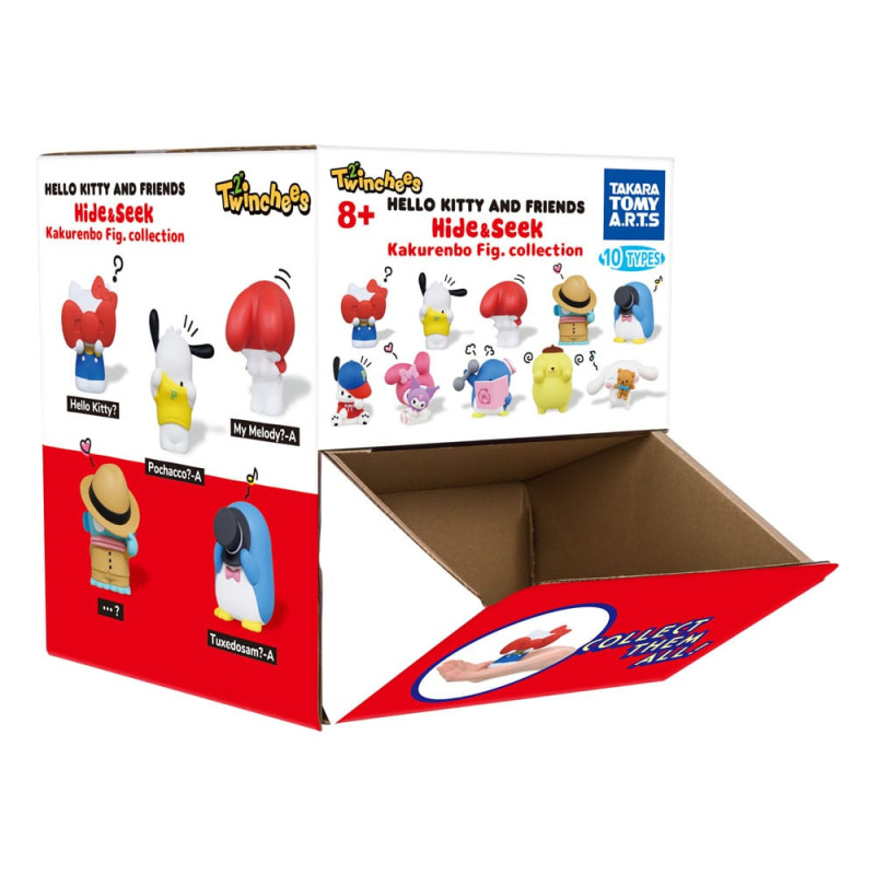 Sanrio Twinchees Mini Figures Hello Kitty & Friends Hide ´n´ Seek 5 cm Display (24) 2