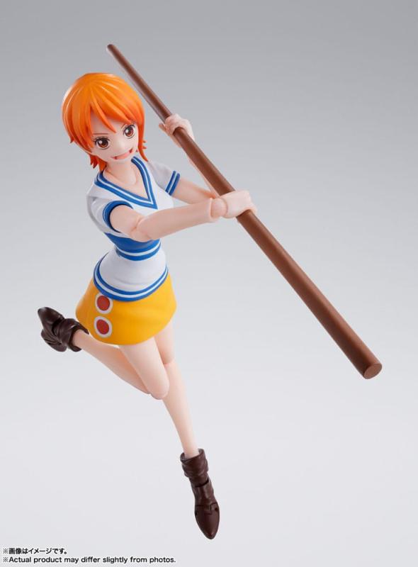 One Piece S.H. Figuarts Action Figure Nami Romance Dawn 14 cm 1