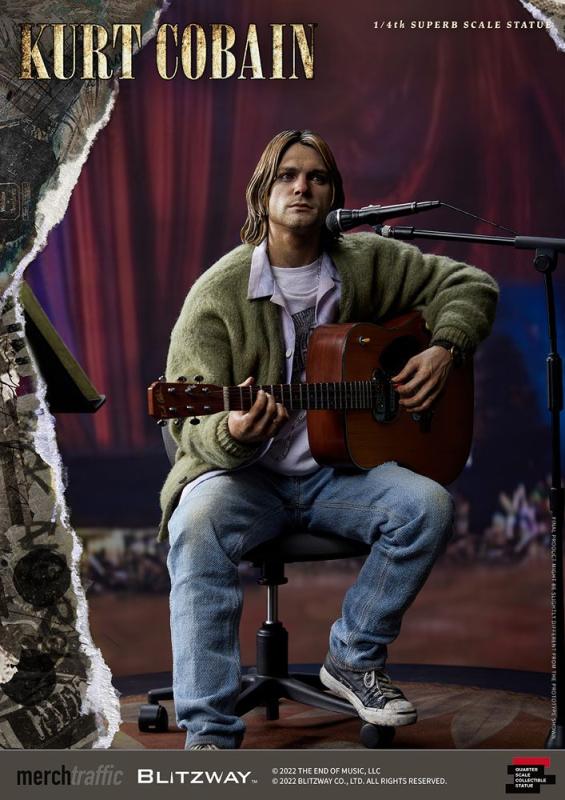 Kurt Cobain: Unplugged 1/4 Superb Scale Statue - Blitzway