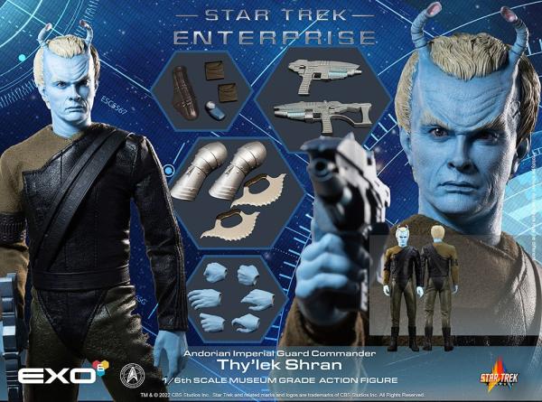 Star Trek Enterprise: Thy'lek Shran 1/6 Action Figure - Exo-6