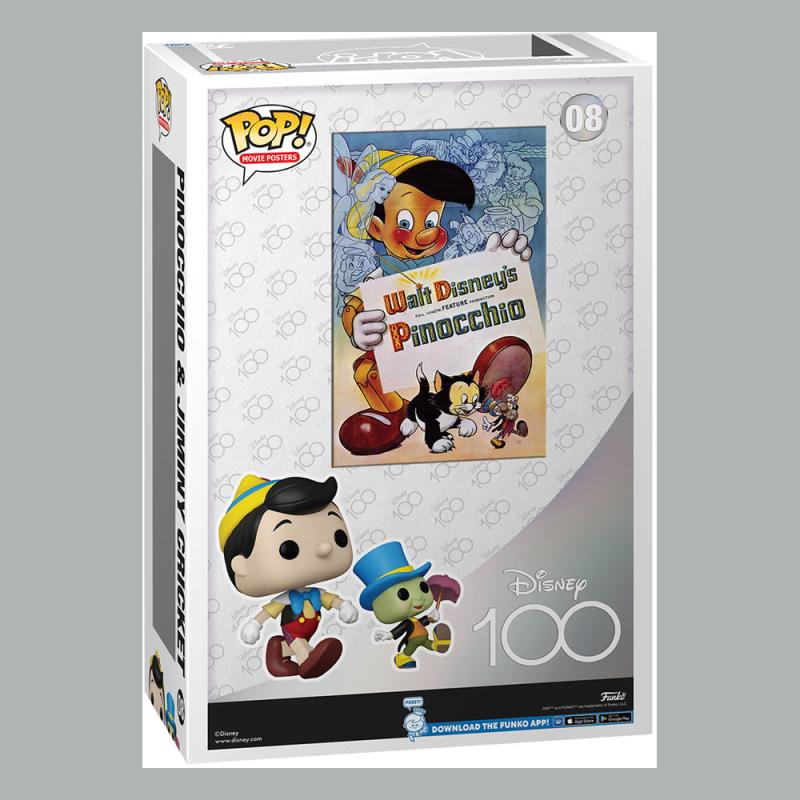 Disney: Pinocchio 9 cm POP! Movie Poster & Figure - Funko