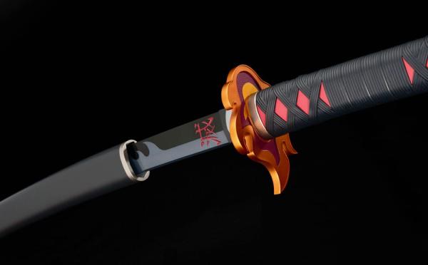 Demon Slayer: Kimetsu no Yaiba Proplica Replica 1/1 Nichirin Sword (Tanjiro Kamado) Kyojuro Rengoku´ 3