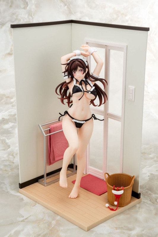 Rent-A-Girlfriend PVC Statue 1/6 Chizuru Mizuhara Maid Bikini ni Okigae 30 cm 9