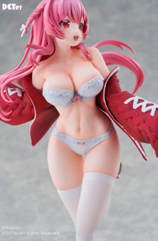 Rosuuri Original Character PVC Statue 1/7 White Rabbit Rosu Swimsuit Ver. 25 cm 9
