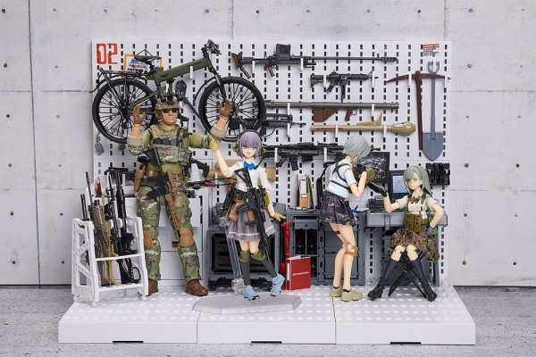 Little Armory figma Action Figure Miyo Asato: Summer Uniform ver. 1.5 13 cm 10