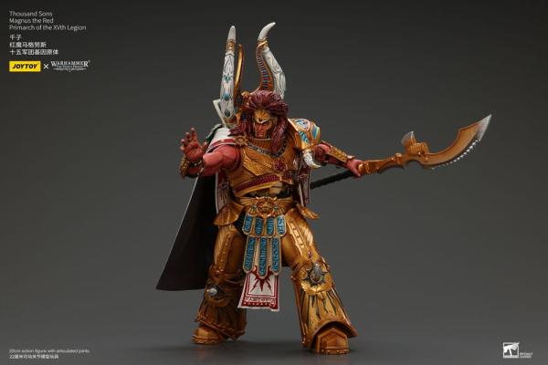 Warhammer The Horus Heresy Action Figure 1/18 Thousand sons Magnus the Red Primarch of the XVth Legi