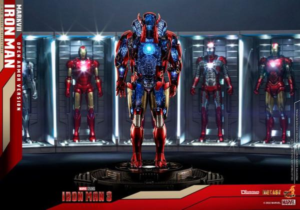 Iron Man 3 Diorama 1/6 Iron Man Mark VII (Open Armor Version) 32 cm