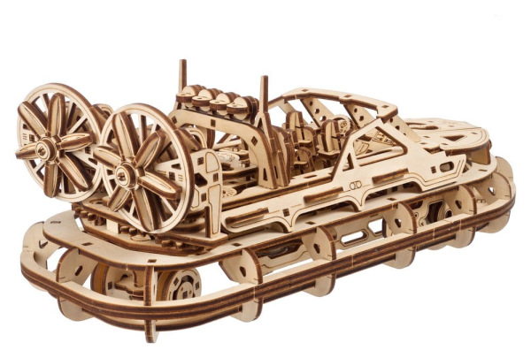 Ugears 3D Wooden Puzzle Rescue Hovercraft 11