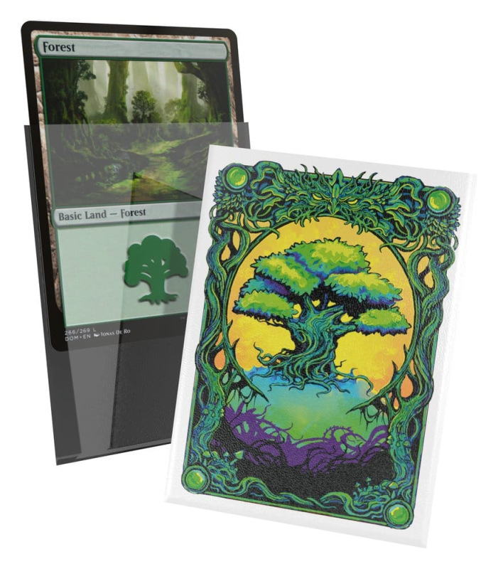 Ultimate Guard Art Sleeves Magic: The Gathering "Mana Token" - Forest 6