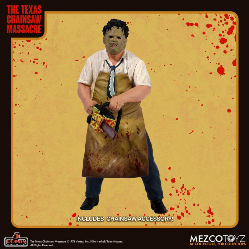 The Texas Chain Saw Massacre (1974) 5 Points Action Figure Leatherface 10 cm 2