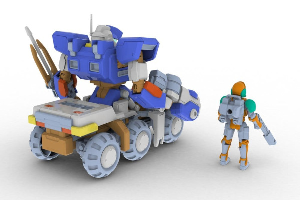 Wolf Fang Sky Fang 2001 Plastic Model Kit TYPE04 Shinryu 10 cm 1