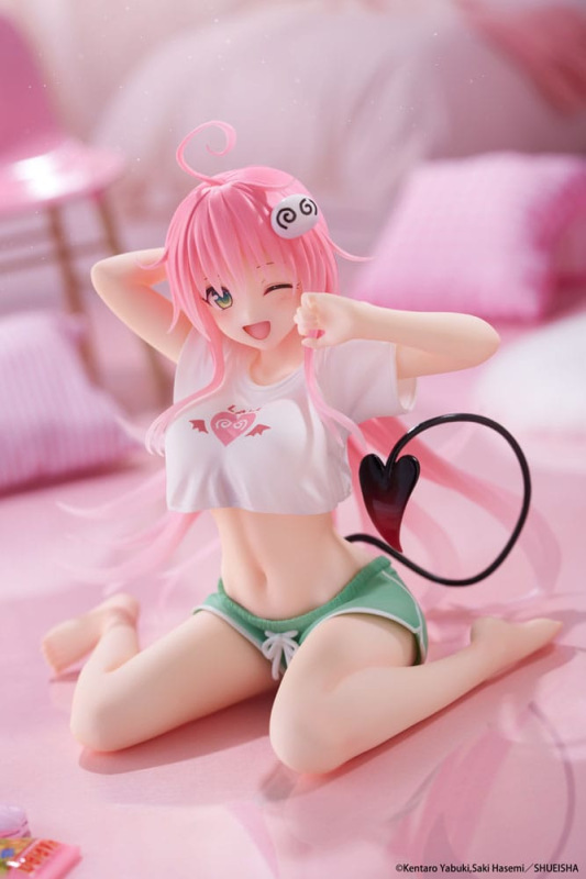 To Love-Ru Darkness PVC Statue Desktop Cute Figure Lala Roomwear Ver. 13 cm 11