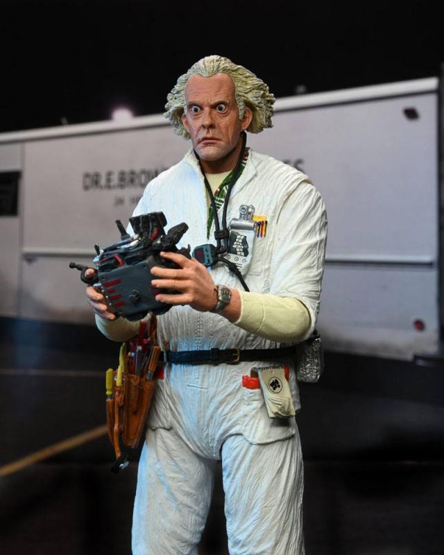 Back to the Future: Doc Brown (1985) 18 cm Action Figure Ultimate - Neca