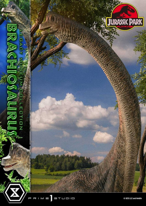 Jurassic Park (Film) Legacy Museum Collection Statue 1/15 Brachiosaurus 128 cm 3
