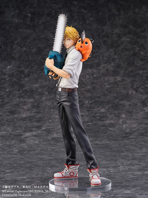 Chainsaw Man S-Fire PVC Statue 1/7 Denji & Pochita 24 cm 1