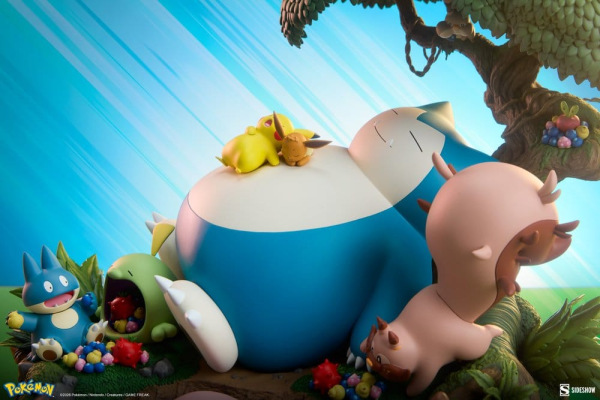 Pokémon Diorama Snorlax 33 cm 2