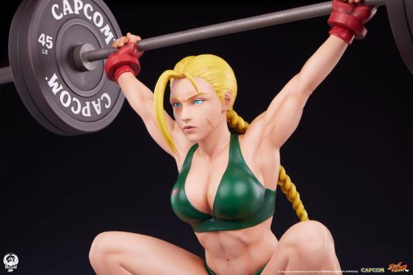 Street Fighter Premier Series Statue 1/4 Cammy: Powerlifting 41 cm